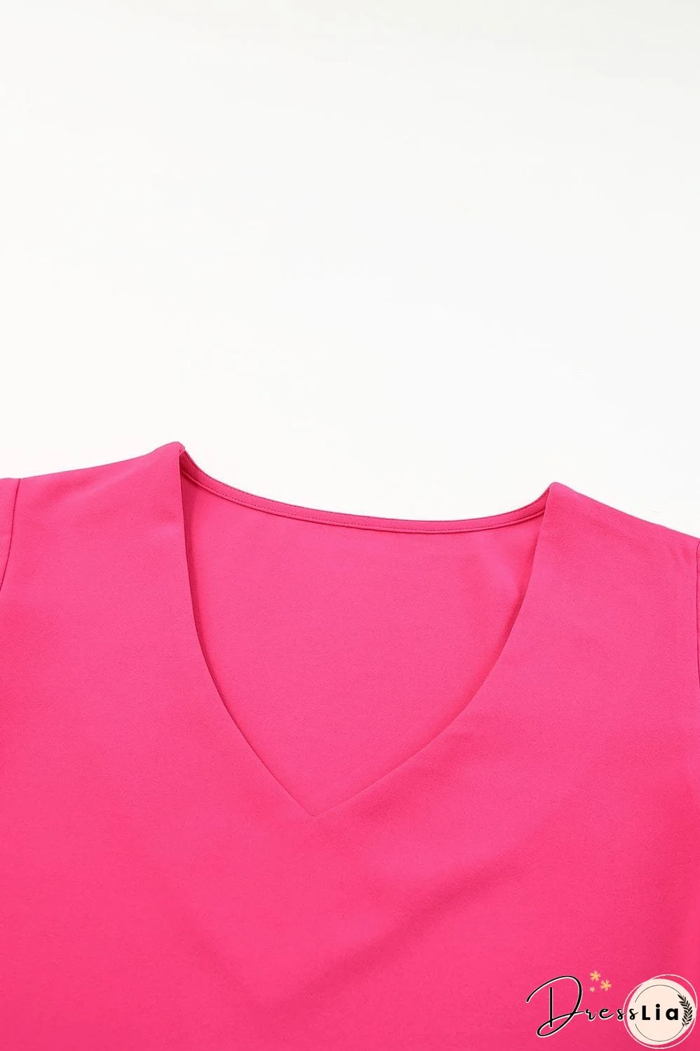 Casual V Neck Long Sleeve Shirt