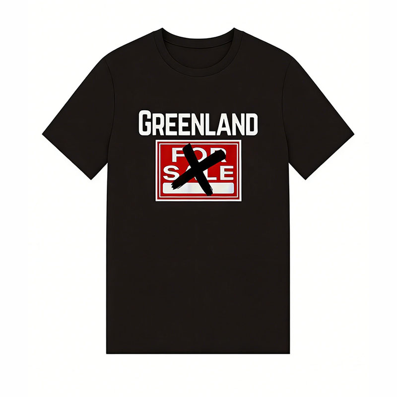 Men's Comfort Casual T-shirts Are Not Sold In Greenland. artswardrobe
