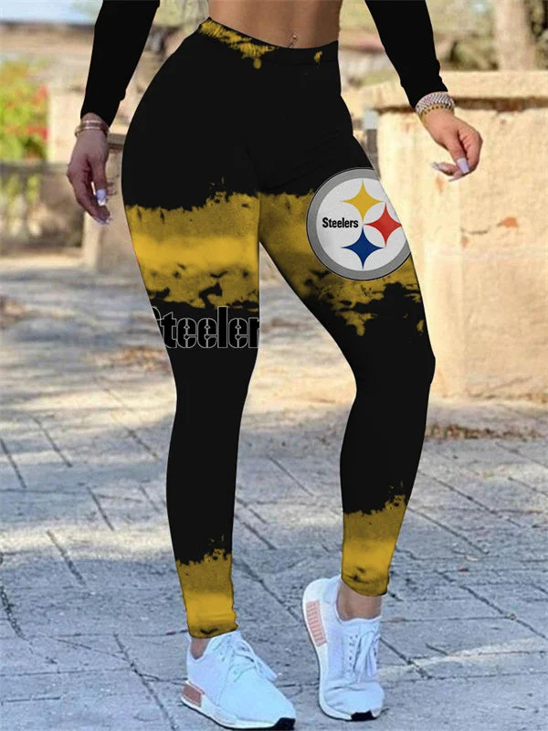 Tennessee Titans High Waist Push Up Printed Leggings