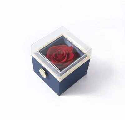 Revolving rose box