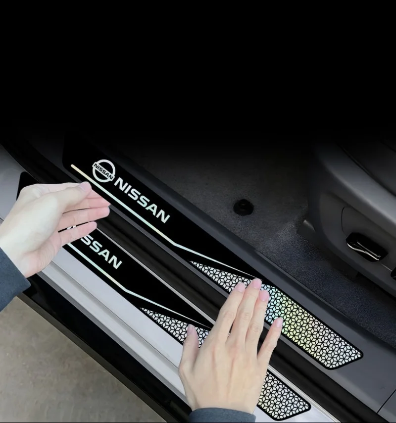 Car door sill protector, anti-stepping strip, trunk anti-scratch protector.