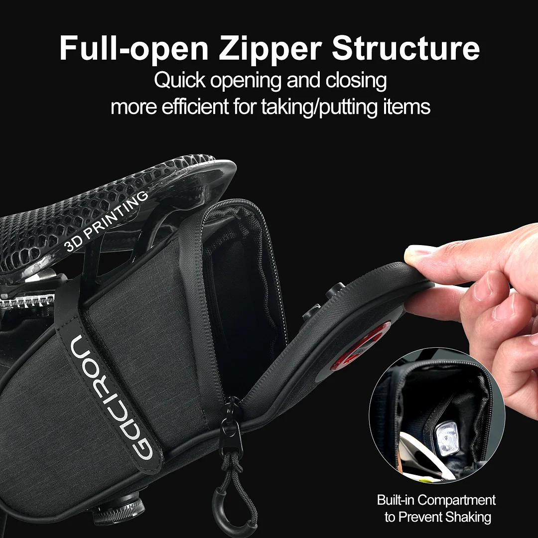 BIRD NEST300 Aero Saddle Bag withMagnetic Smart Taillight