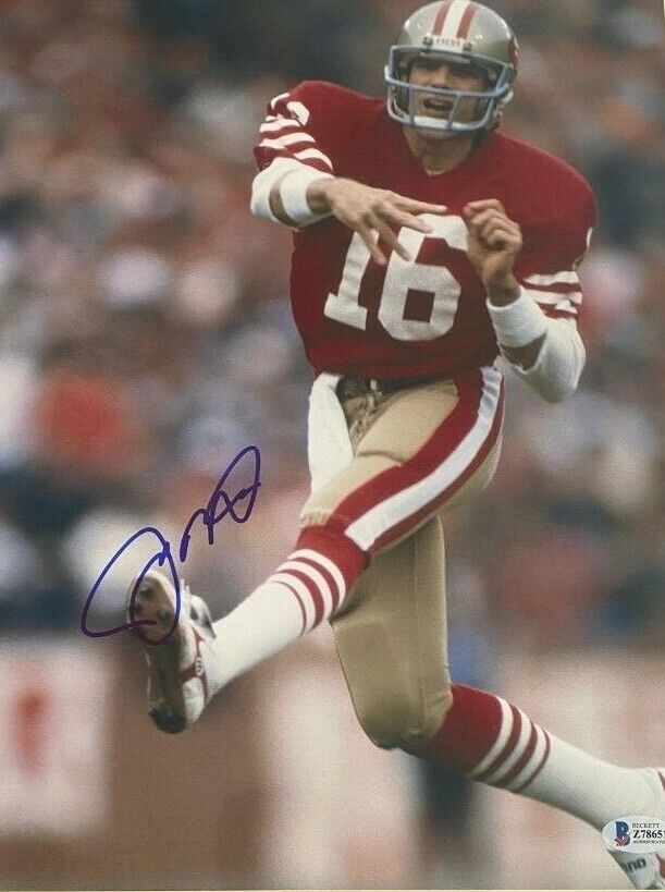 Joe Montana signed autographed 11x14 Photo Poster painting San Francisco 49ers Hall of Fame COA