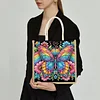 DIY Butterfly Diamond Painting Shopping Bag Diamond Tote Handbag