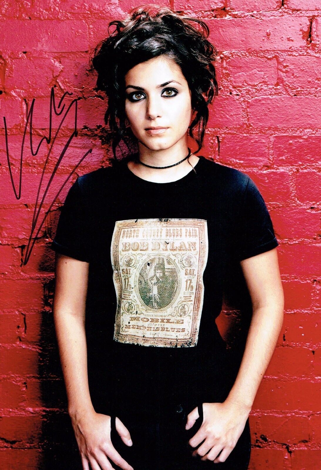 Katie MELUA Signed Autograph 12x8 Photo Poster painting (Female Musician) Authentic AFTAL COA