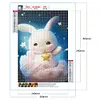 uk.everydayedeals (Limited Stock)Diamond Painting - Full Round - Rabbit