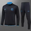 2023/2024 Napoli Long Zipped Jacket Navy Blue Football Shirt 1:1 Thai Quality Set