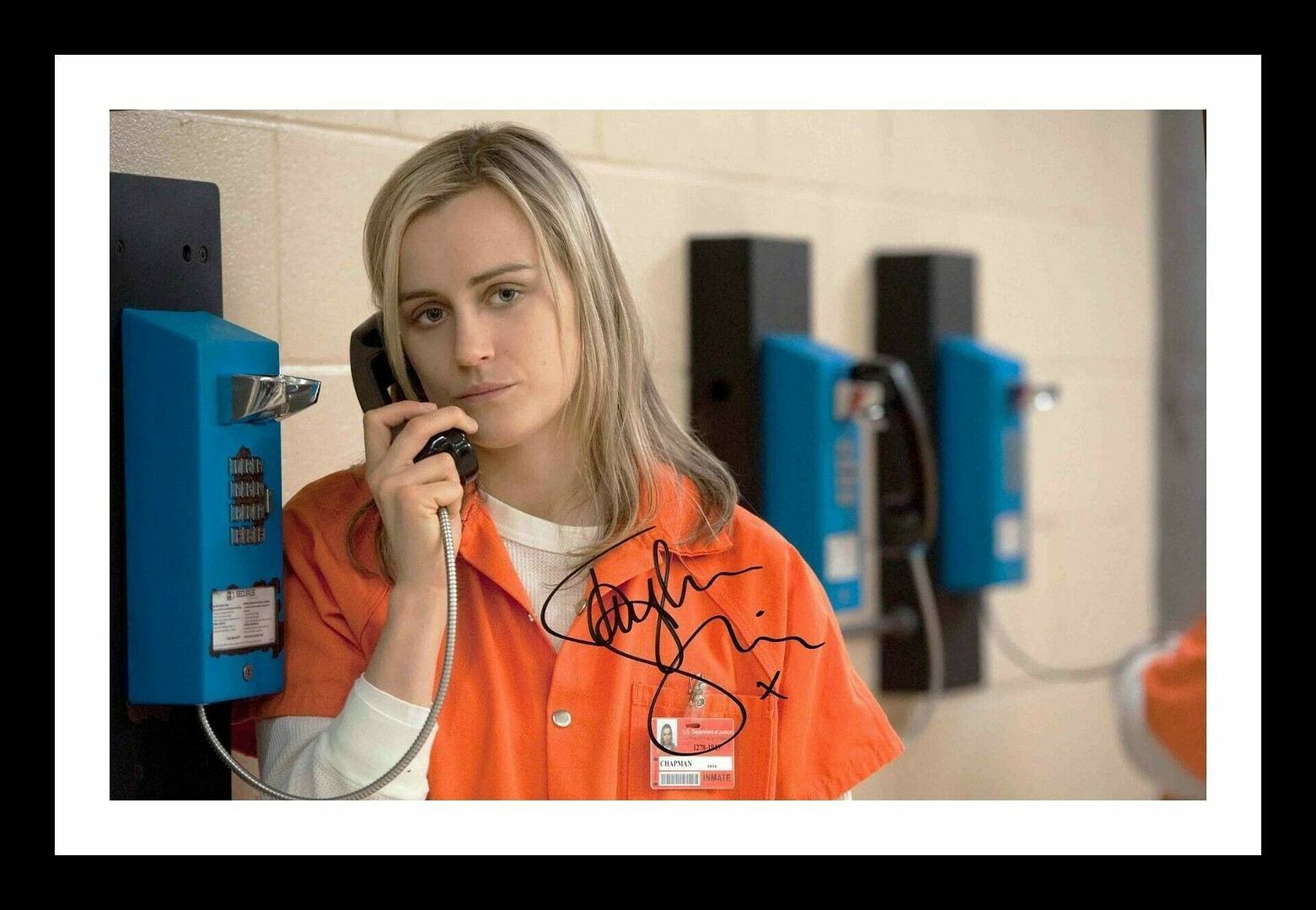 Taylor Schilling - Orange Is The New Black Autograph Signed & Framed Photo Poster painting