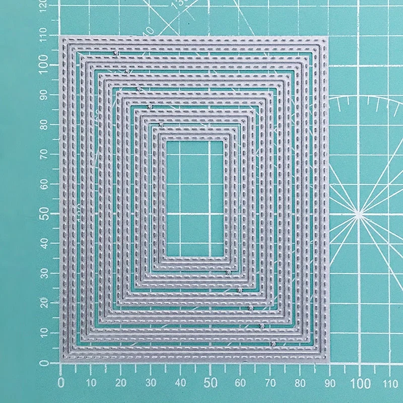 Frame Basic Model Shape Craft Metal Cutting Frame Templates Scrapbooking Embossing Paper Cards Photo Album Craft Stencils Dies