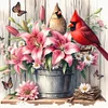 Diamond Painting-DIY Full Round Drill Bird(40*40CM)