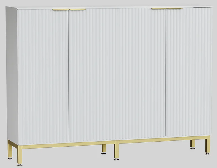 Bestier Wavy Dining Cabinet 55 inch