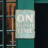 On Beach Time - Vintage Metal Signs - 20*30cm/30*40cm