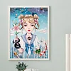 Girl-Full Round Diamond Painting 30*40CM