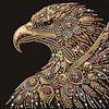 Diamond Painting-DIY Crystal Rhinestone Eagle