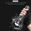 COB LED Flashlight USB Rechargeable IPX4 Waterproof Torch (1x26650 XHP160)
