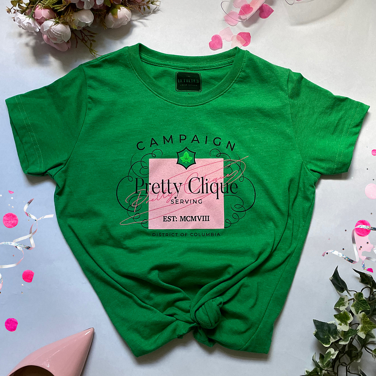 Pretty Clique T-Shirt In Green