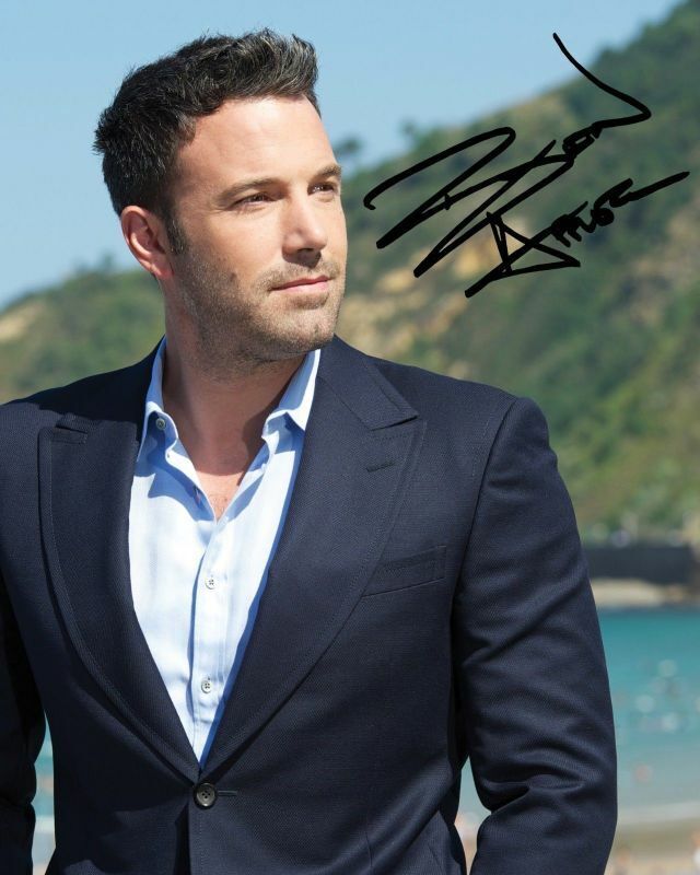 Ben Affleck Autograph Signed Photo Poster painting Print