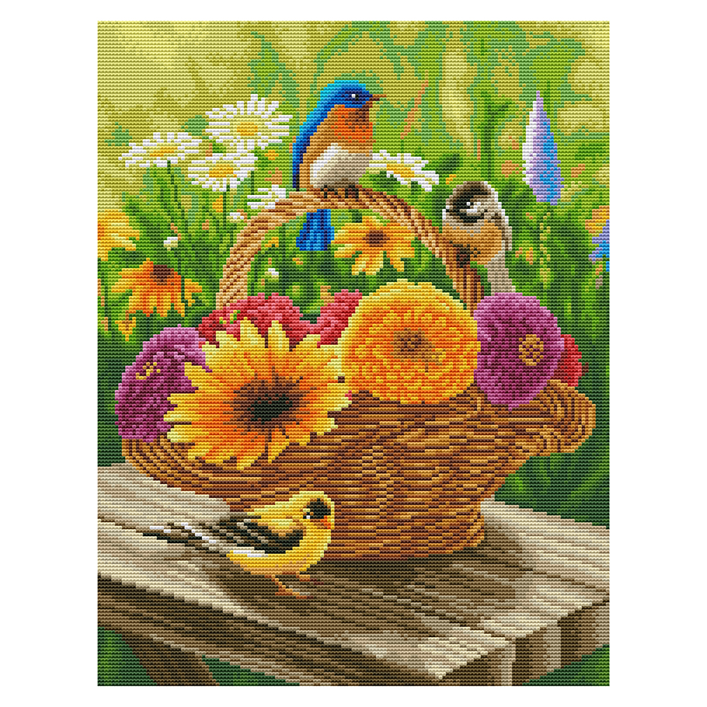 

Happy Hour - 11CT Stamped Cross Stitch - 50*40CM, 501 Original