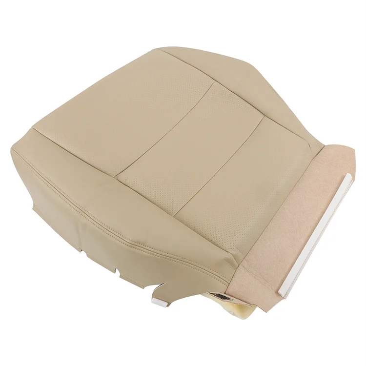 SEBLAFF Driver Tan Bottom Seat Cover Leather Replacement for 2007-2012 Acura