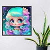 Diamond Painting -DIY Round Dril Elf Mermaid