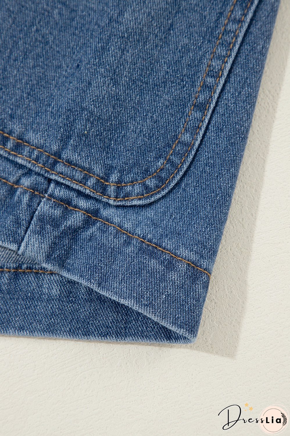 Raw Hem Denim Jacket