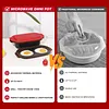 Microwave Egg Cooker & Microwave Grill Pan 3 Pcs with Lid for Grilling, Browning, and Crisping Vegetables, Sandwich, & Meat, Microwave Nonstick Cookware for Quick, Healthy Meals