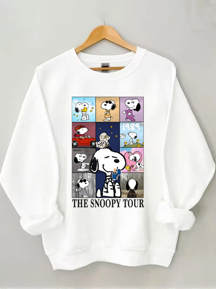 Swift Eras Tour Snoopy Sweatshirt