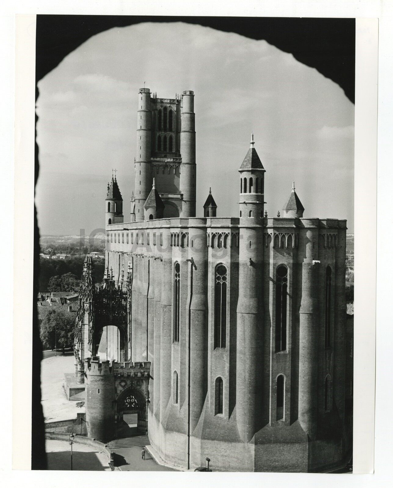 Albi French Cathedral - Vintage 8x10 Publication Photo Poster paintinggraph - France