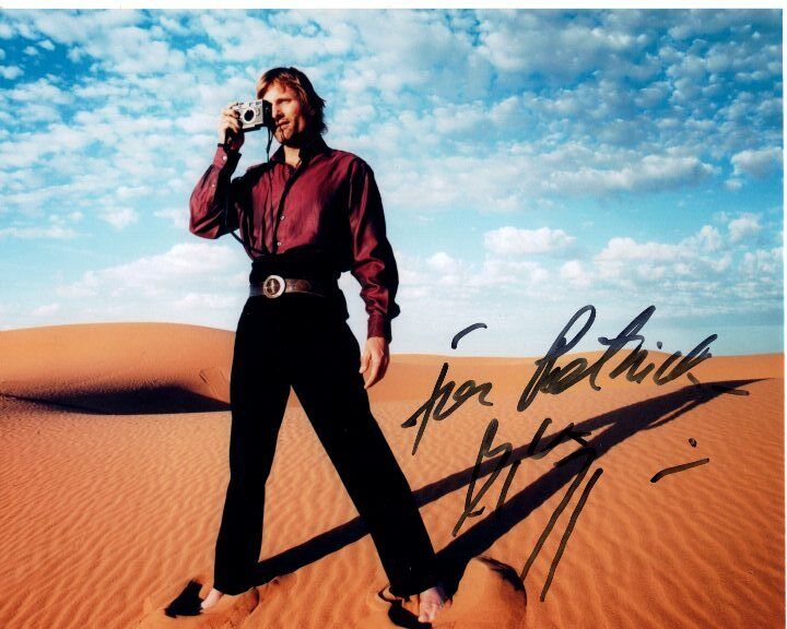 VIGGO MORTENSEN Autographed Signed Photo Poster paintinggraph - To Patrick