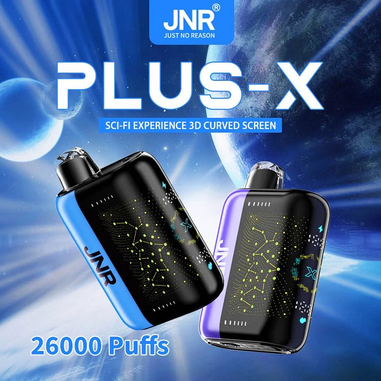 JNR Plus X 26000 | 26K Z&uuml;ge, 28ml, 850mAh | JNR Vape  www.vapeshoppromax.com
