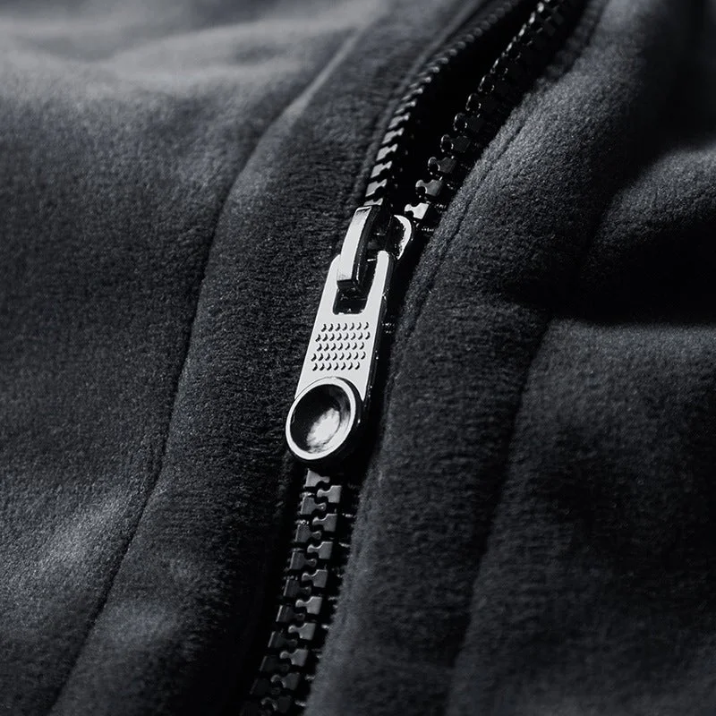 Men's Winter Coat Sherpa Lined Jacket Vest Jacket