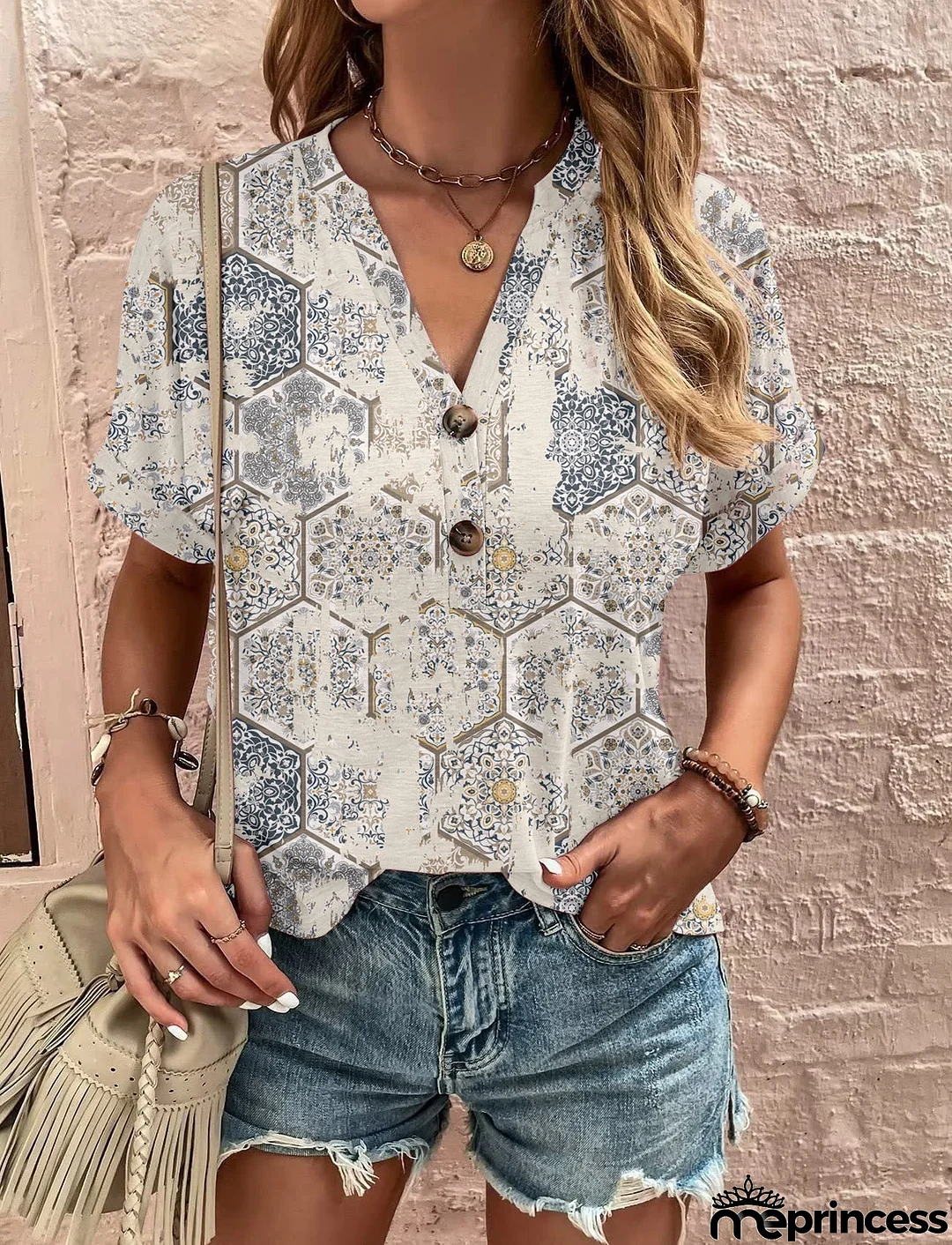 Casual and light summer Blouse