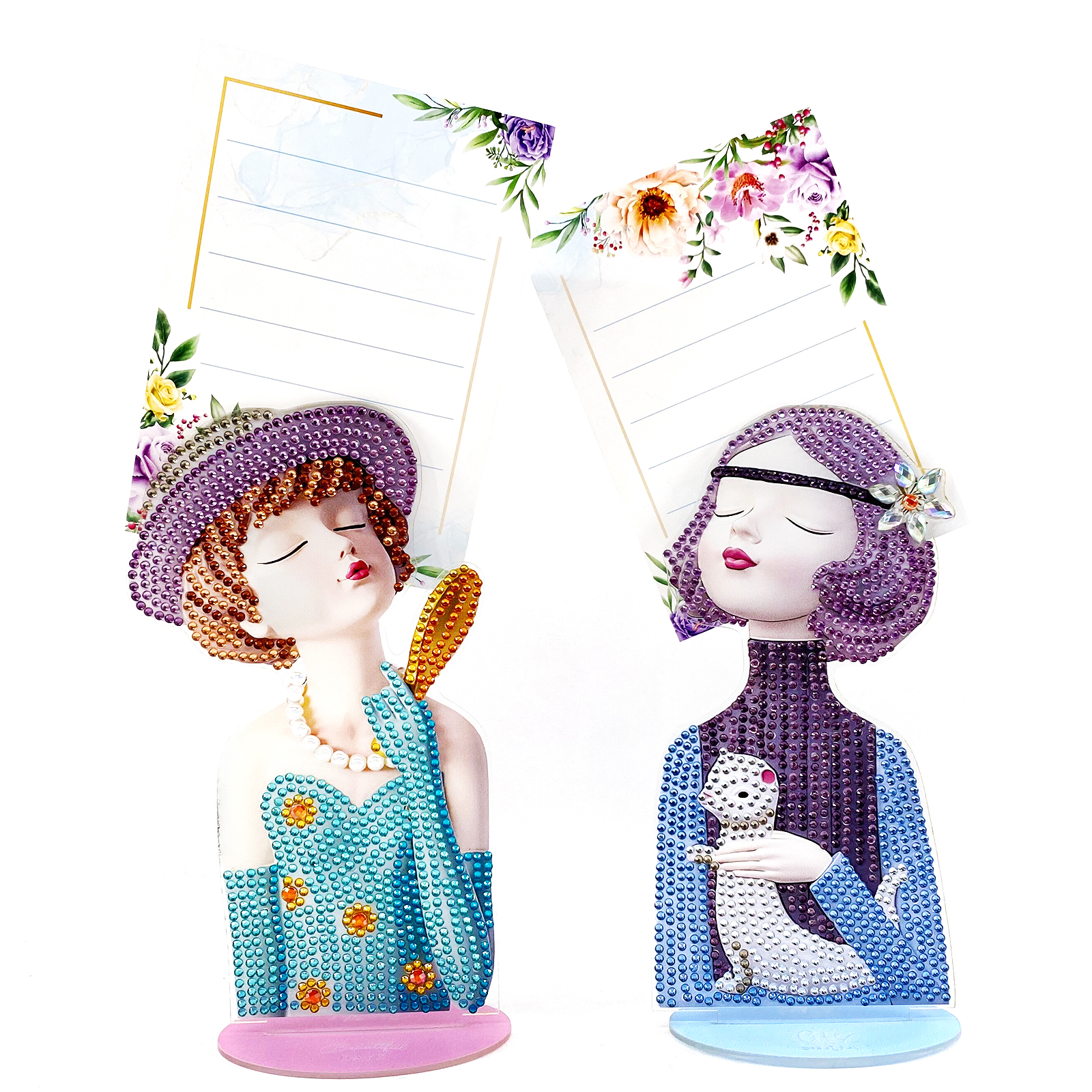 

2pcs Note Holder Table Stand - 5D DIY Craft Ornament, 501 Original