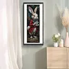 Kaninchen - runder Bohrer Diamantmalerei - 30*90cm (gro&szlig;e Gr&ouml;&szlig;e)