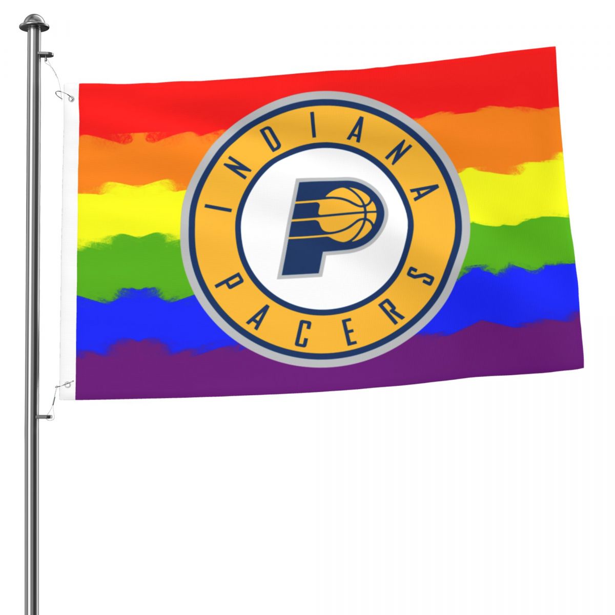 Indiana Pacers Traditional Pride 2x3FT Flag