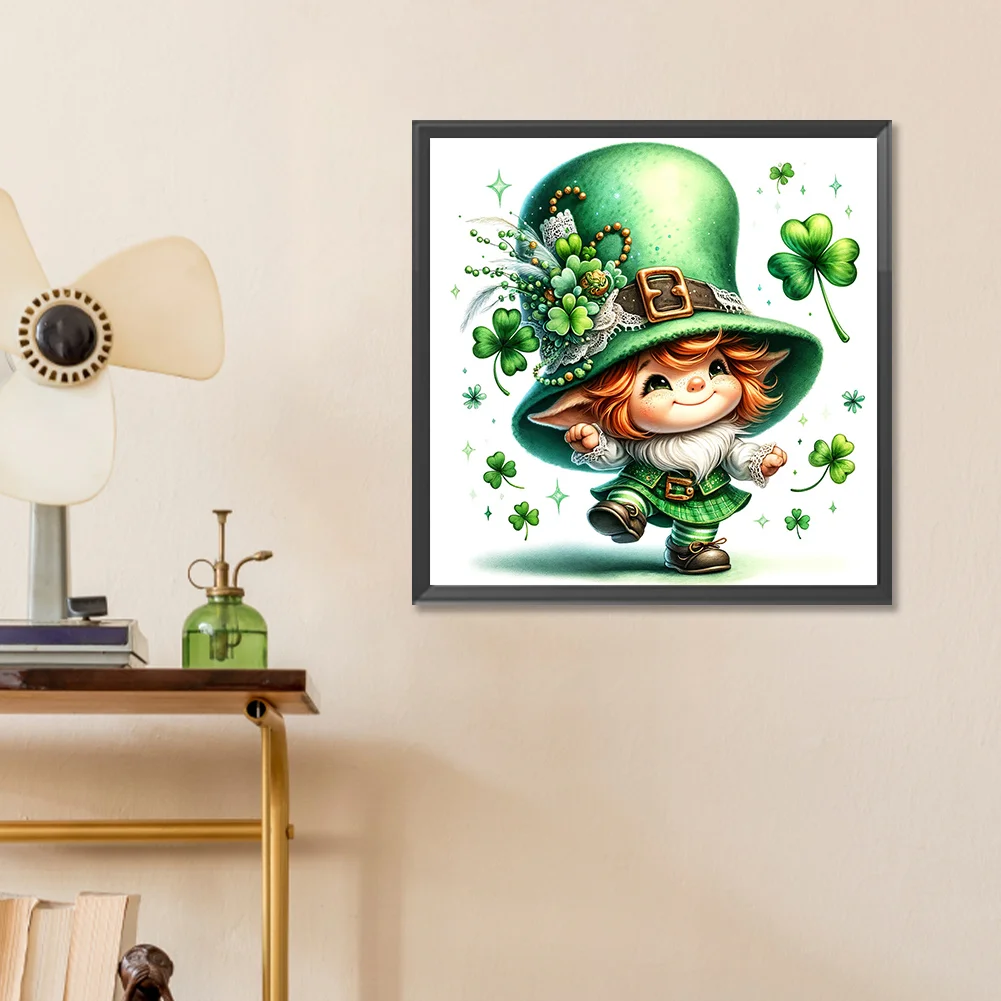 Diamond Painting - Full Round Drill - St.Patrick's Day(Canvas|30*30cm)
