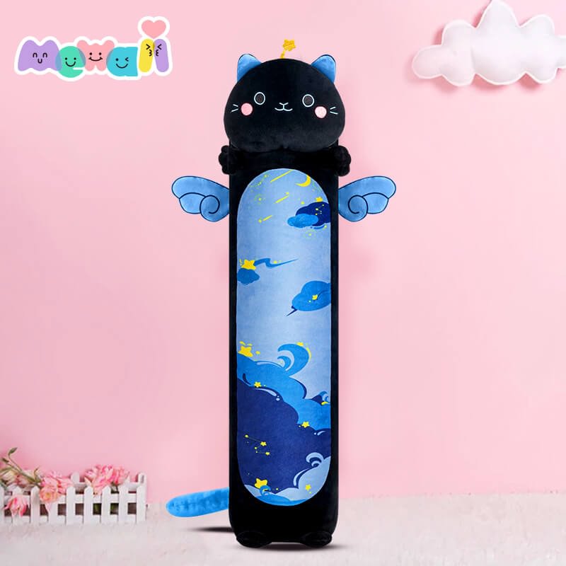Mewaii® Original Design Star Kitten Blue Stuffed Animal Kawaii Plush Pillow Squishy Toy