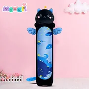 Mewaii Pluche Aardbeien Koe Knuffel 20 cm, Schattig Boerderijdier