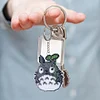 Totoro - Stamped Bead Embroidery - Keychain