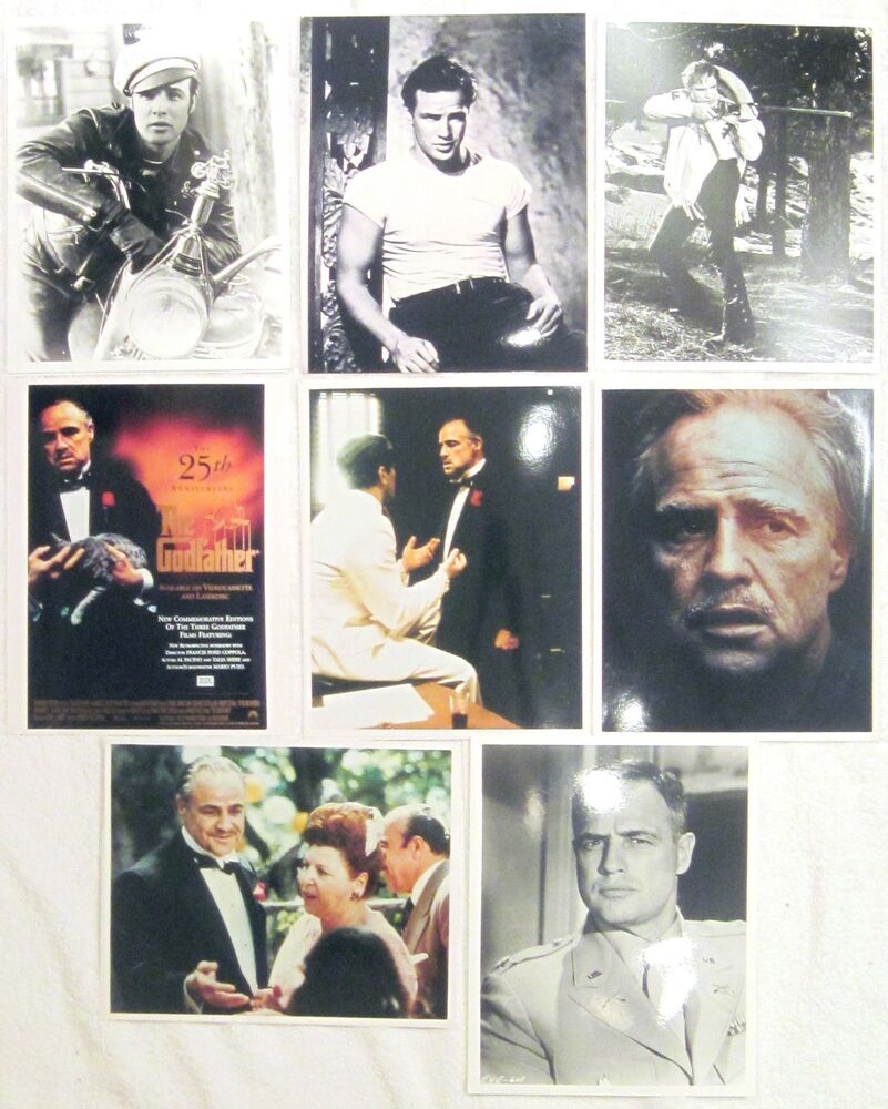 MARLON BRANDO 8x10 Photo Poster painting LOT huge group 81 PIECES including 27 STUDIO ORIGINALS