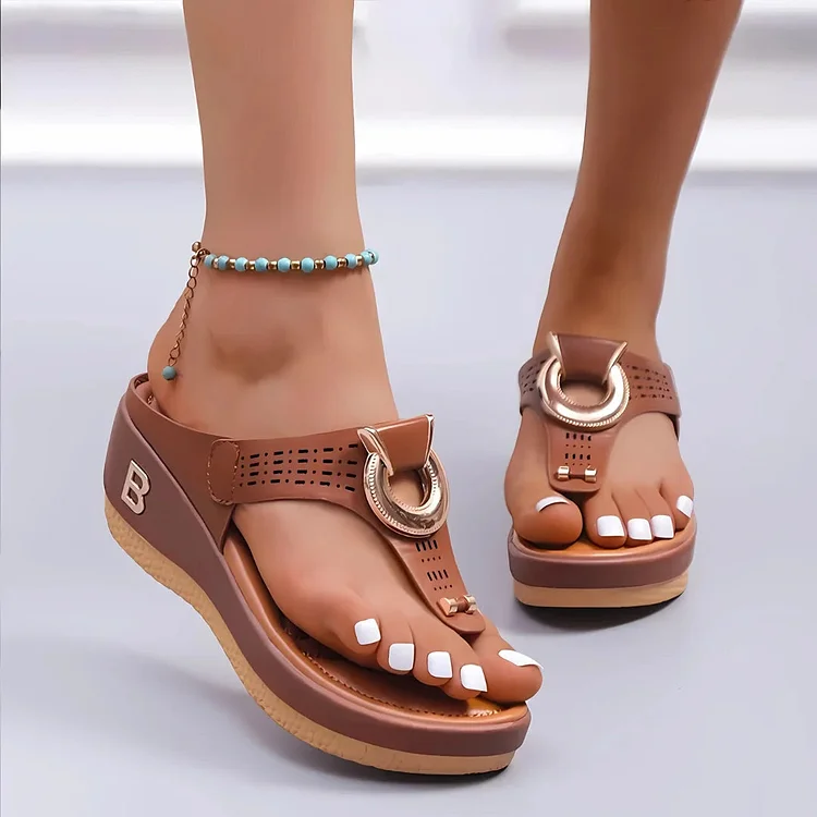 Comfortable Orthopedic Wedge Sandals for Women Radinnoo.com