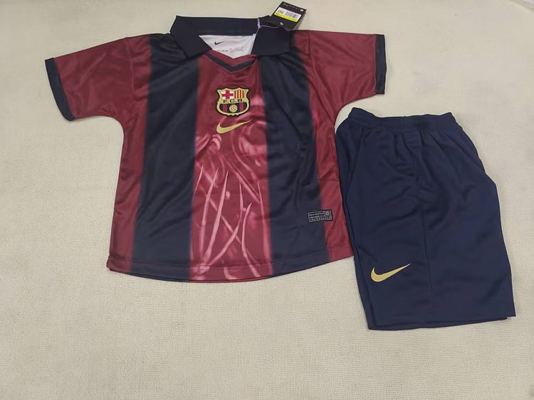 2025-26 Barcelona Retro Jersey - Children's Version