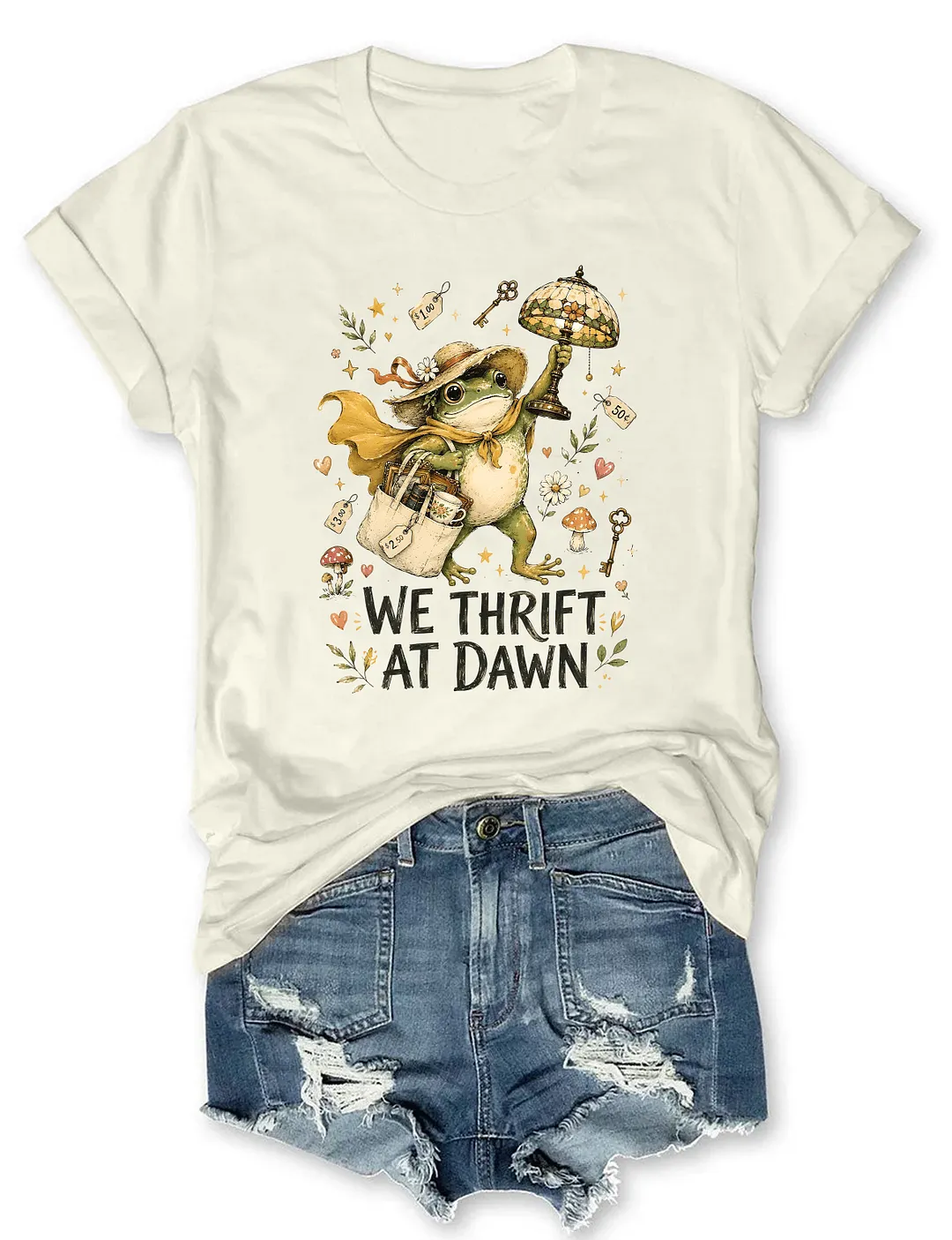 We Thrift At Dawn T-shirt