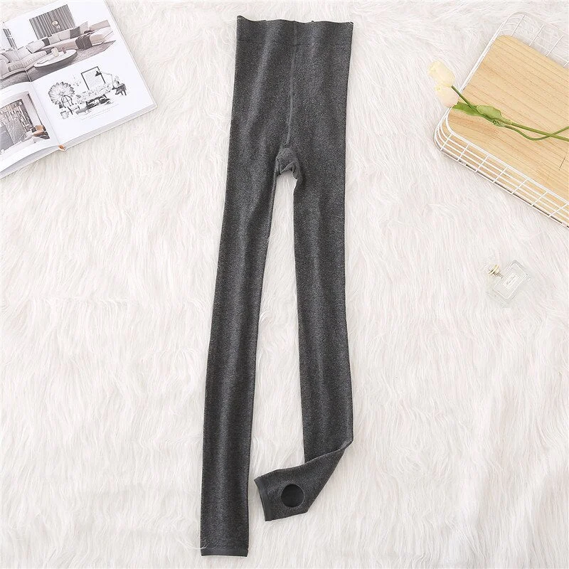 Women Winter Warm Leggings High Waist Woman Casual Faux Velvet Legging Thick Slim Fashion Skinny Stretch Fleece Thermal Pants