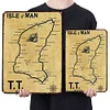 Isle of Man - Vintage Metal Signs(12*16Inch) - Vehicle