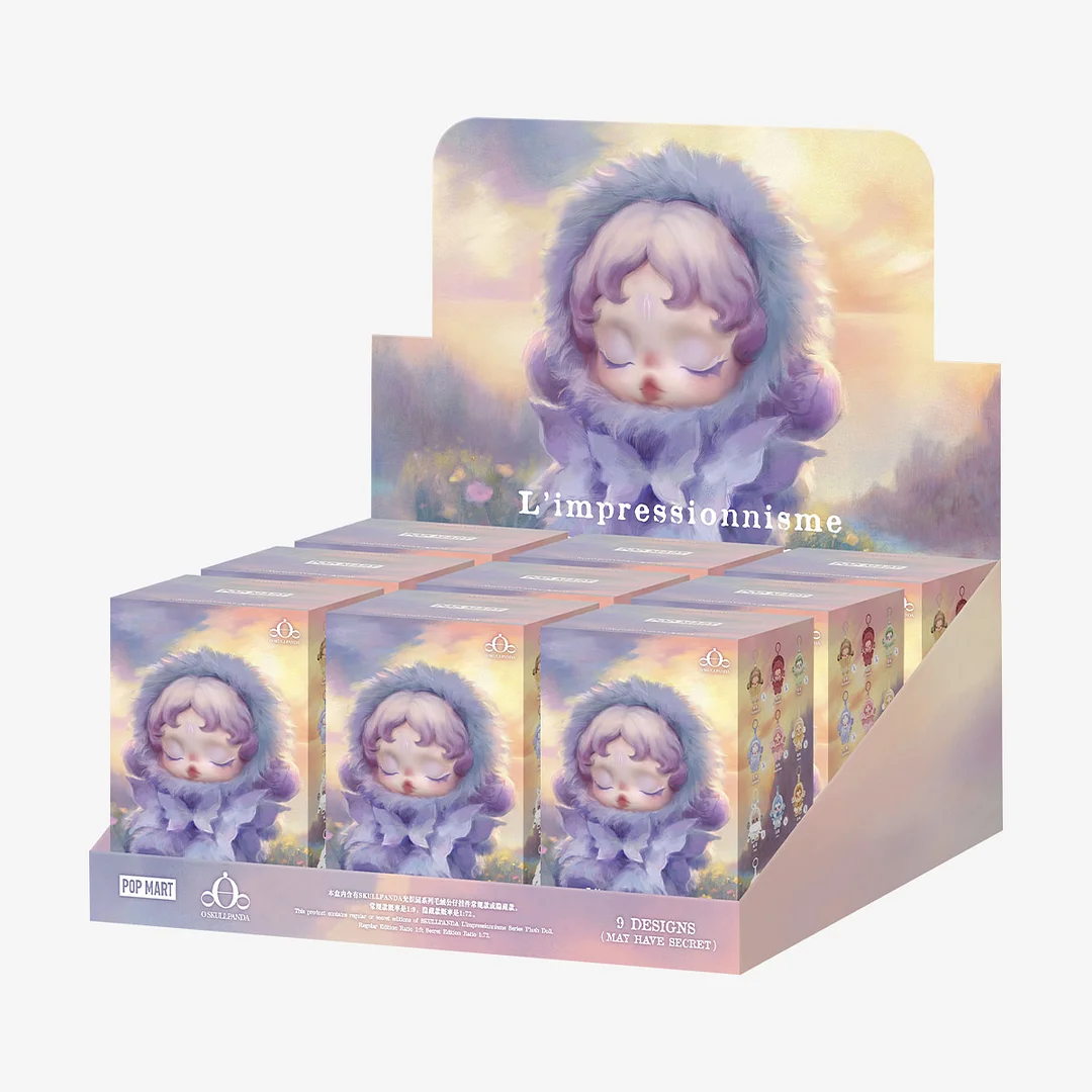 【Pre Sale 5 Days！】SKULLPANDA L&rsquo;impressionnisme Series Plush Doll Blind Box