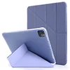 Applicable to iPad10 generation pen slot protective cover Air45 acrylic hard shell Pro11 deformed Y-fold leather case MINI