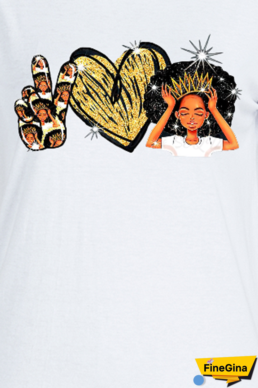 White Street Vintage Print Patchwork O Neck T-Shirts