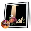 uk.everydayedeals (Limited Stock)Diamond Painting - Full Round - Flower Letter