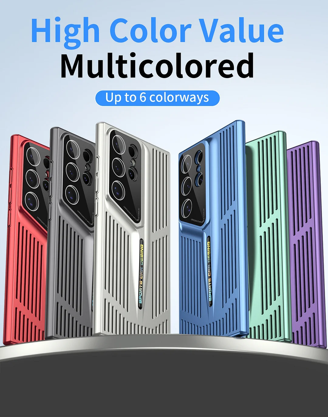 Samsung S series hollow heat dissipation breathable mobile phone case